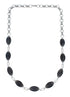 Genuine Sterling Silver Navajo Link Necklace AX127534